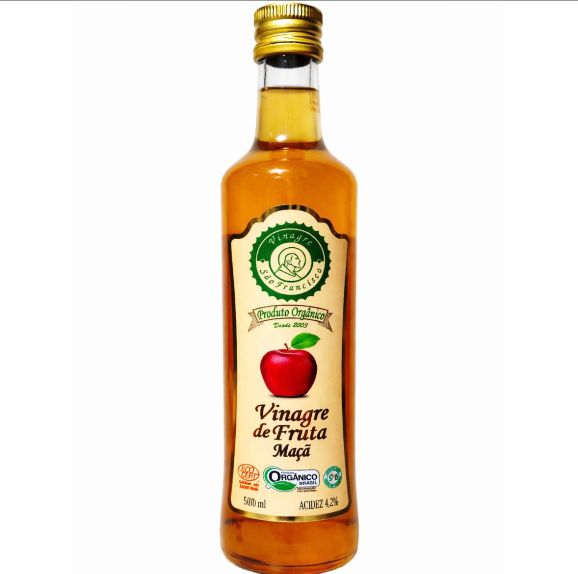 Vinagre de Maçã Orgânico São Francisco
